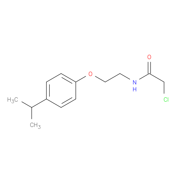 2-chloro-N-{2-[4-(propan-2-yl)phenoxy]ethyl}acetamide