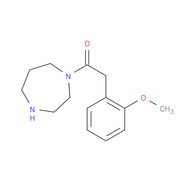 1-(1,4-diazepan-1-yl)-2-(2-methoxyphenyl)ethan-1-one