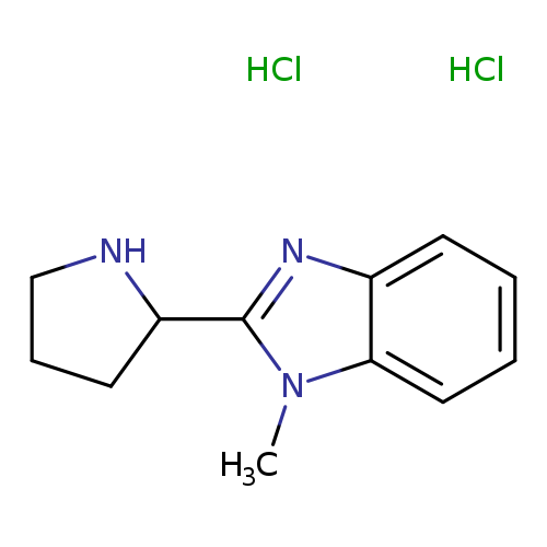 1-Methyl-2-(pyrrolidin-2-yl)-1h-1,3-benzodiazole dihydrochloride