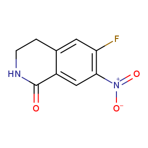 6-fluoro-7-nitro-1,2,3,4-tetrahydroisoquinolin-1-one