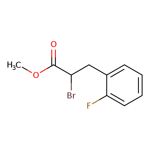 methyl 2-bromo-3-(2-fluorophenyl)propanoate