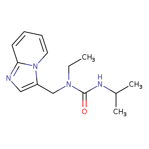 1-ethyl-1-({imidazo[1,2-a]pyridin-3-yl}methyl)-3-(propan-2-yl)urea