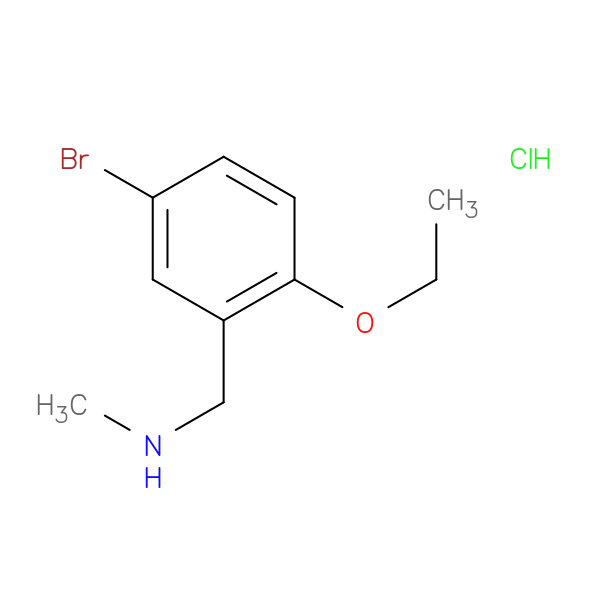 (5-bromo-2-ethoxybenzyl)methylamine hydrochloride