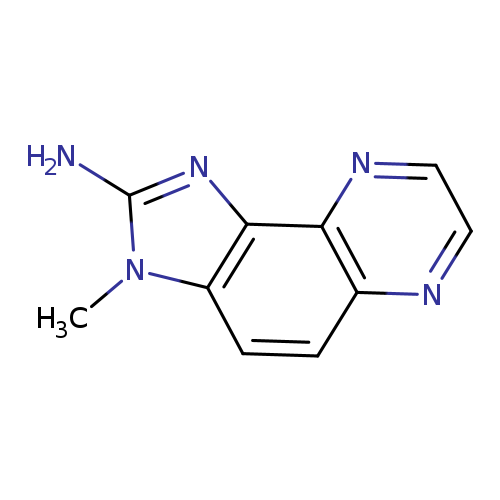 3H-Imidazo[4,5-f]quinoxalin-2-amine,3-methyl-