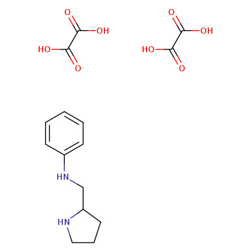 N-(Pyrrolidin-2-ylmethyl)aniline dioxalate