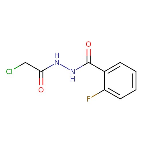 N'-(2-chloroacetyl)-2-fluorobenzohydrazide