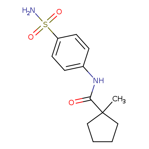 1-Methyl-N-(4-sulfamoylphenyl)cyclopentane-1-carboxamide