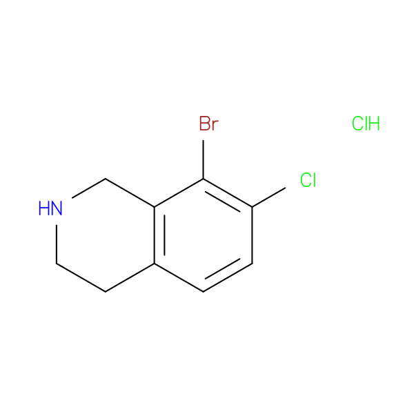 8-bromo-7-chloro-1,2,3,4-tetrahydroisoquinoline hydrochloride