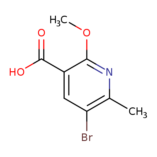 5-Bromo-2-methoxy-6-methylpyridine-3-carboxylic acid
