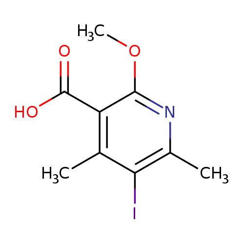 5-iodo-2-methoxy-4,6-dimethylpyridine-3-carboxylic acid
