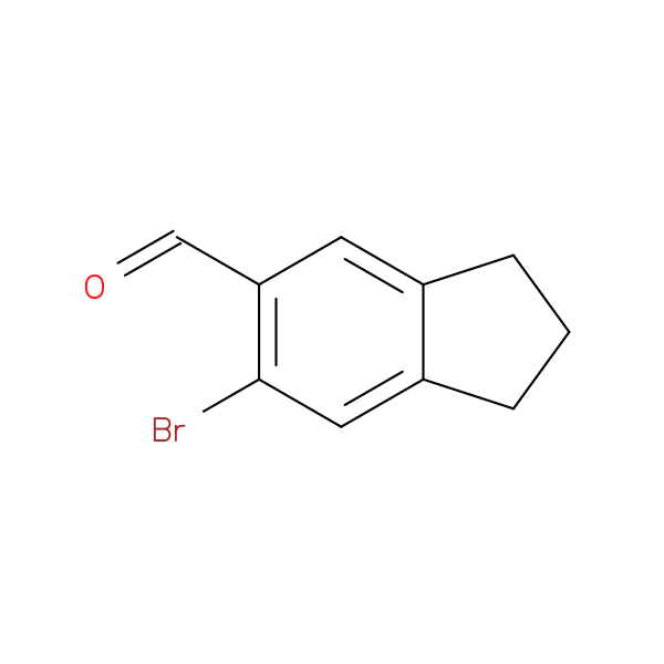 6-Bromo-2,3-dihydro-1H-indene-5-carbaldehyde