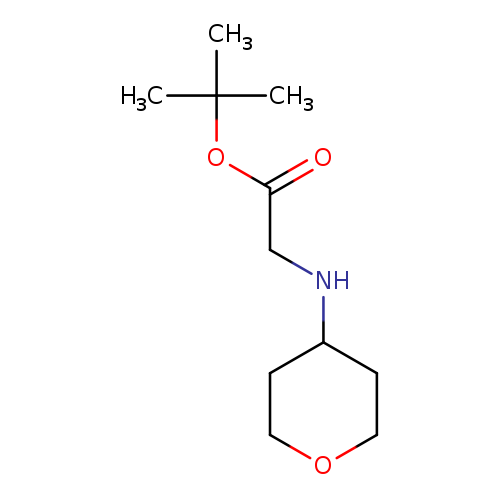 tert-butyl 2-[(oxan-4-yl)amino]acetate