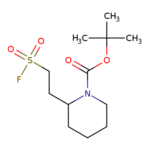tert-butyl 2-[2-(fluorosulfonyl)ethyl]piperidine-1-carboxylate