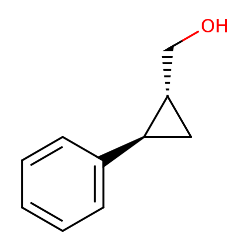 Cyclopropanemethanol, 2-phenyl-, (1R,2R)-