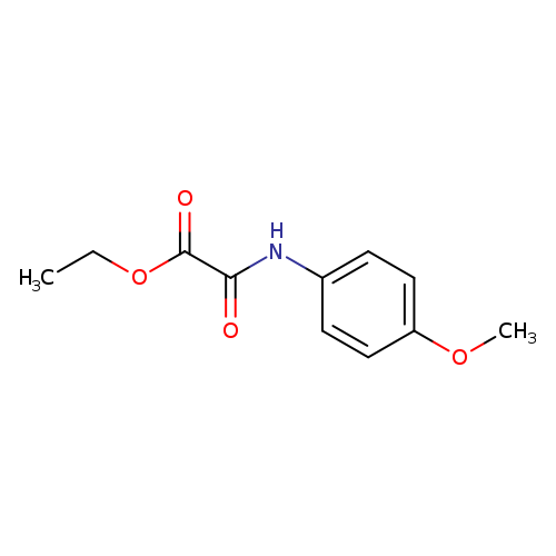 ethyl 2-(4-methoxyphenylamino)-2-oxoacetate