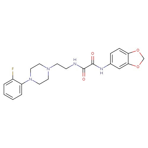 N-(2H-1,3-benzodioxol-5-yl)-N'-{2-[4-(2-fluorophenyl)piperazin-1-yl]ethyl}ethanediamide