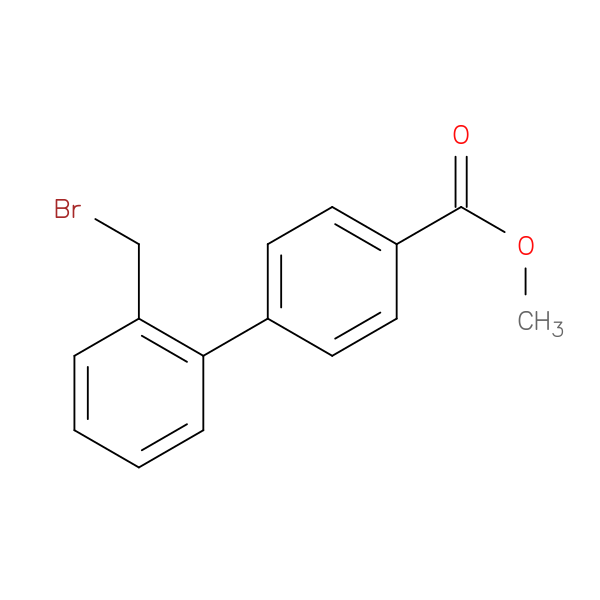 [1,1'-Biphenyl]-4-carboxylic acid, 2'-(bromomethyl)-, methyl ester