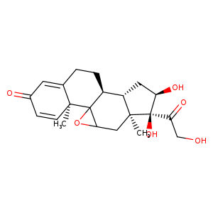 (9,16B)-9,11-EPOXY-16,17,21-TRIHYDROXYPREGNA-1,4-DIENE-3,20-DIONE