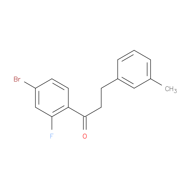 4'-Bromo-2'-fluoro-3-(3-methylphenyl)propiophenone