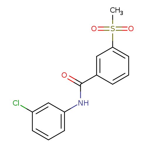 N-(3-chlorophenyl)-3-methanesulfonylbenzamide