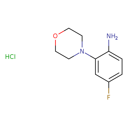 4-fluoro-2-(morpholin-4-yl)aniline hydrochloride