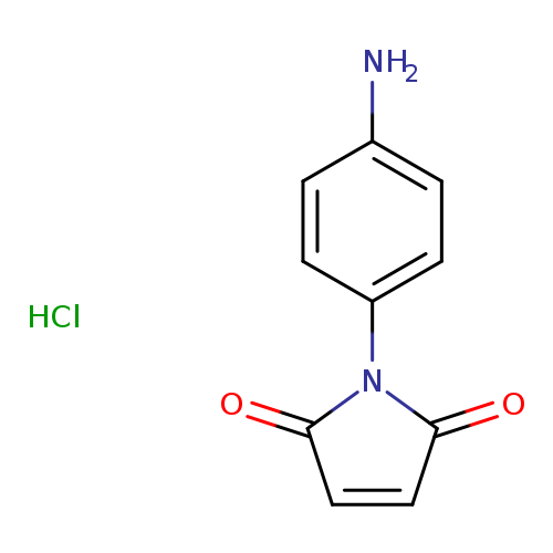 1-(4-aminophenyl)-2,5-dihydro-1H-pyrrole-2,5-dione hydrochloride