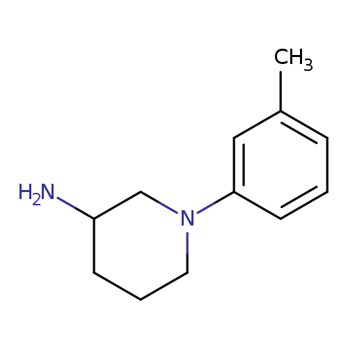 1-(3-methylphenyl)piperidin-3-amine