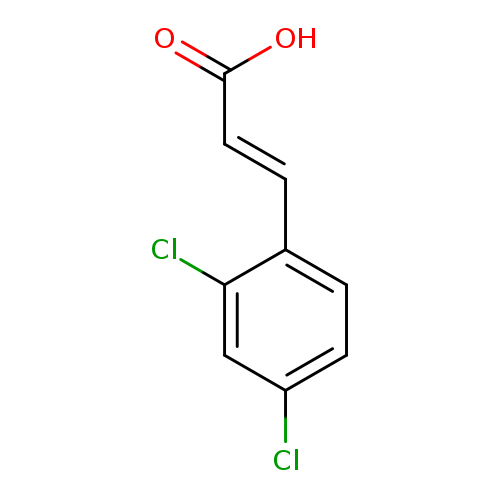 2-​Propenoic acid, 3-​(2,​4-​dichlorophenyl)​-​, (2E)​-