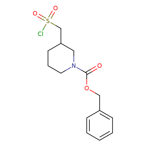 Benzyl 3-[(chlorosulfonyl)methyl]piperidine-1-carboxylate