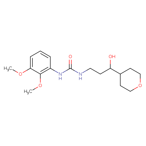 3-(2,3-dimethoxyphenyl)-1-[3-hydroxy-3-(oxan-4-yl)propyl]urea