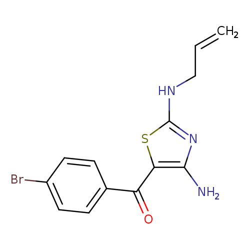 5-(4-bromobenzoyl)-N2-(prop-2-en-1-yl)-1,3-thiazole-2,4-diamine