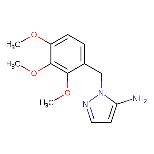 1-(2,3,4-Trimethoxybenzyl)-1H-pyrazol-5-amine