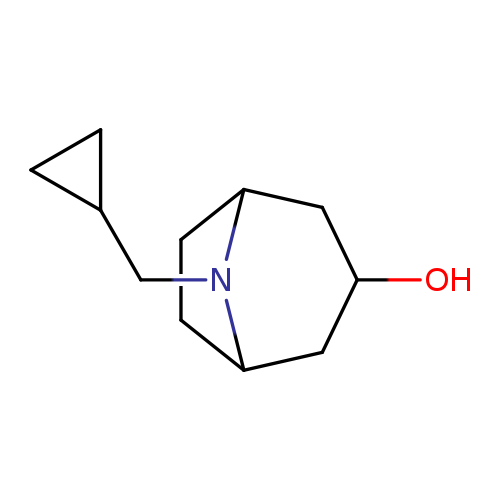 8-(cyclopropylmethyl)-8-azabicyclo[3.2.1]octan-3-ol
