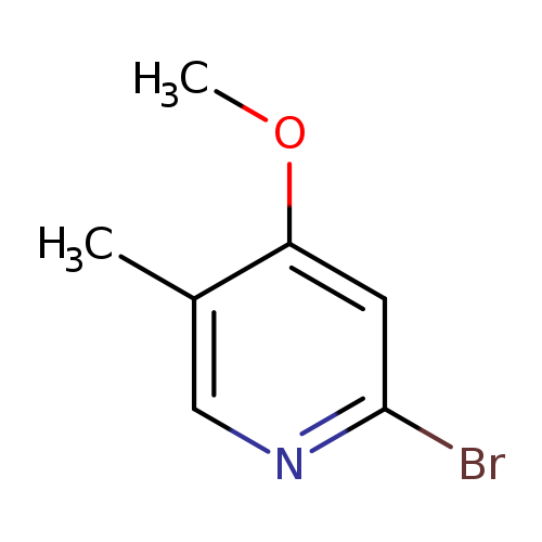 PYRIDINE, 2-BROMO-4-METHOXY-5-METHYL-