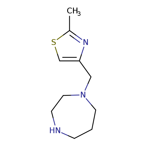 1-[(2-methyl-1,3-thiazol-4-yl)methyl]-1,4-diazepane