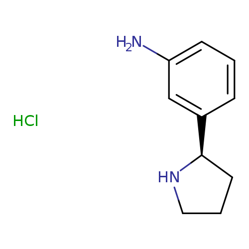 3-((2R)PYRROLIDIN-2-YL)PHENYLAMINE HYDROCHLORIDE