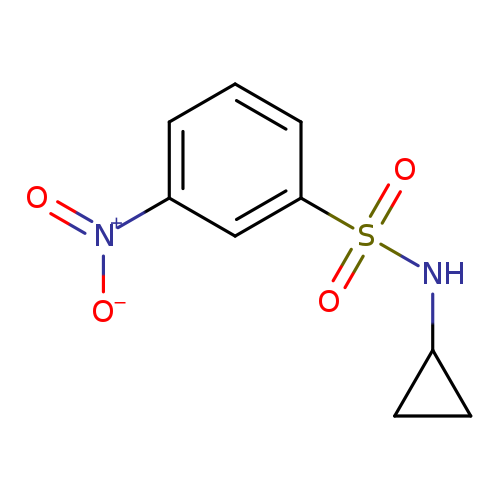 N-Cyclopropyl 3-nitrobenzenesulfonamide