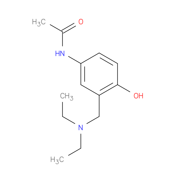 N-(3-((Diethylamino)methyl)-4-hydroxyphenyl)acetamide