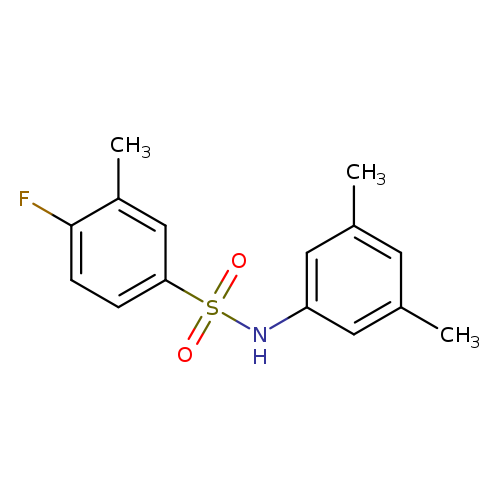 N-(3,5-Dimethyl-phenyl)-4-fluoro-3-methyl-benzenesulfonamide