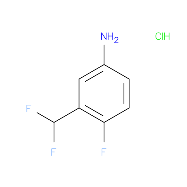 3-(Difluoromethyl)-4-fluoroaniline hydrochloride