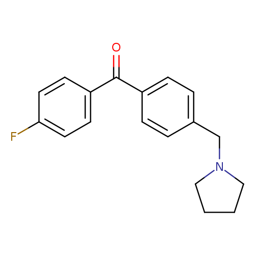4-Fluoro-4'-pyrrolidinomethyl benzophenone