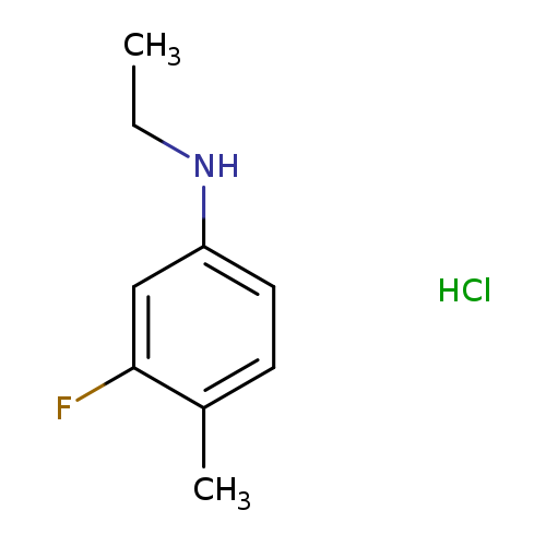 N-ethyl-3-fluoro-4-methylaniline hydrochloride