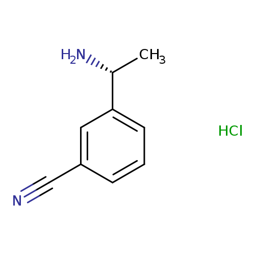Benzonitrile, 3-[(1R)-1-aminoethyl]-, hydrochloride (1:1)