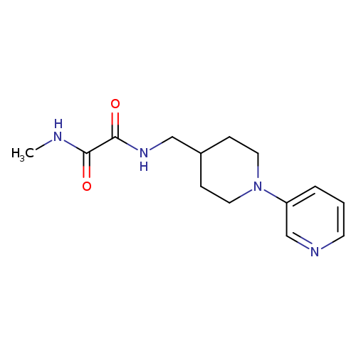 N-methyl-N'-{[1-(pyridin-3-yl)piperidin-4-yl]methyl}ethanediamide