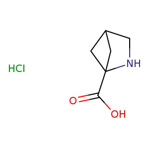 2-Azabicyclo[2.1.1]hexane-1-carboxylic acid， hydrochloride (1:1)
