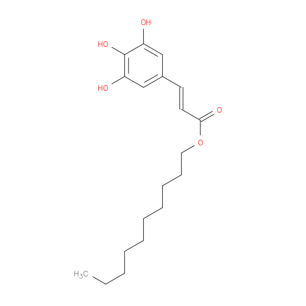 3,4,5-Trihydroxycinnamic acid decyl ester