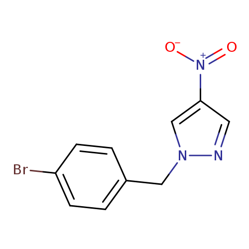 1-[(4-bromophenyl)methyl]-4-nitro-1H-pyrazole