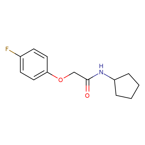 N-cyclopentyl-2-(4-fluorophenoxy)acetamide