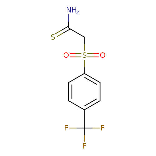 Ethanethioamide, 2-[[4-(trifluoromethyl)phenyl]sulfonyl]-