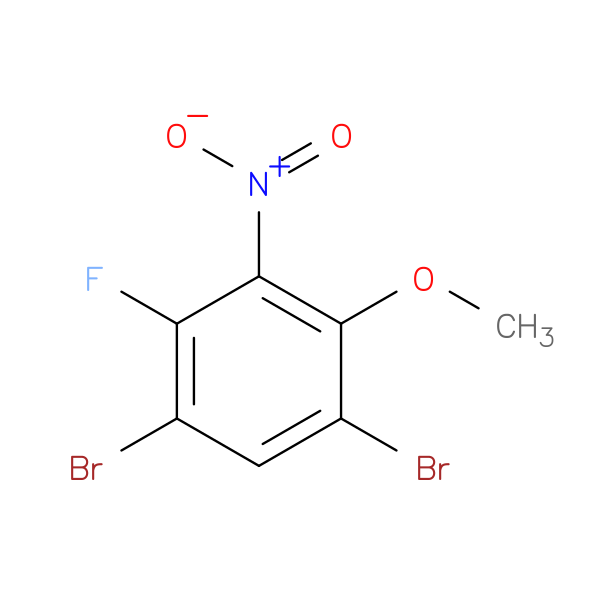 1,5-Dibromo-2-fluoro-4-methoxy-3-nitrobenzene